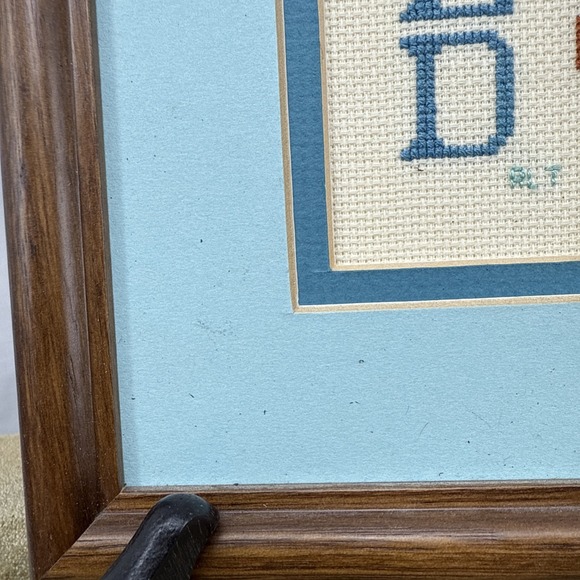 Vintage Today is meant to be Treasured Crosstitch, Ballons, Teddy Bears Complete - Picture 3 of 6